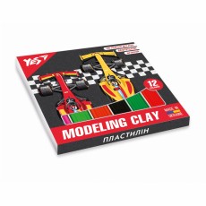 Пластилін 12 кольорів YES 540599 Race Legend 240 грам 