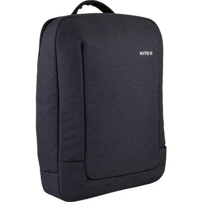 Рюкзак молодіжний Kite K21-2514M-1, М-2 для ноутбука+ шнур USB,тканина сірий