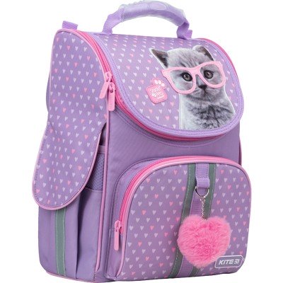 Рюкзак шкільний Kite SP22-501S Education Studio Pets бузковий короб