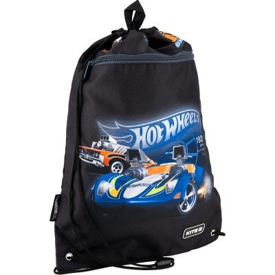 Сумка для взуття Kite HW20-601M-1 HotWheels з кишенькою чорна