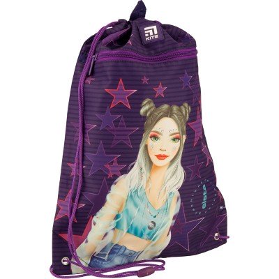 Сумка для взуття Kite K20-601M-21 Fashion sista з кишенькою бузкова