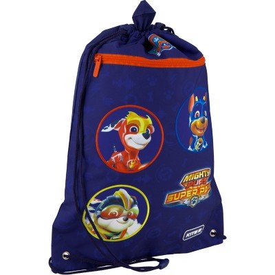Сумка для взуття Kite PAW20-601M Paw Patrol з кишенькою синя
