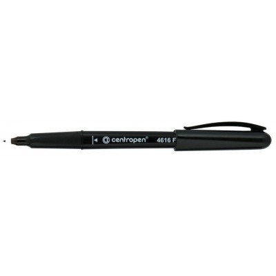 Маркер для дисків Centropen 4616 чорний 0,6мм 10шт/уп