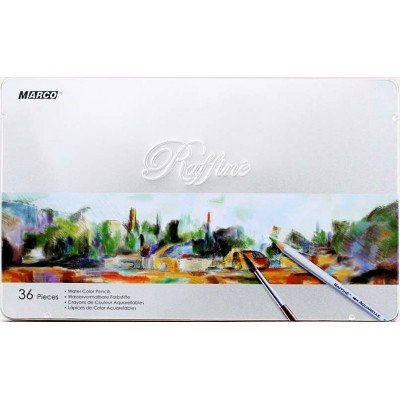 Олівці кольорові 36 штук MARCO 7120/36TN Raffine акварельні