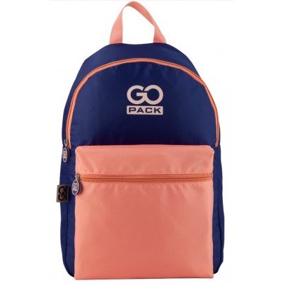 Рюкзак шкільний GOPack GO20-159L-3 City синій з рожевим
